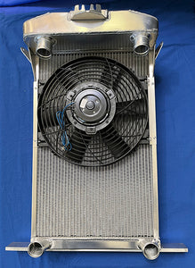 FORD  37-39 STREET AND STRIP RADIATOR powered by FLATHEAD MOTOR (#127)