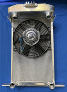 FORD  37-39 STREET AND STRIP RADIATOR powered by FLATHEAD MOTOR (#127)